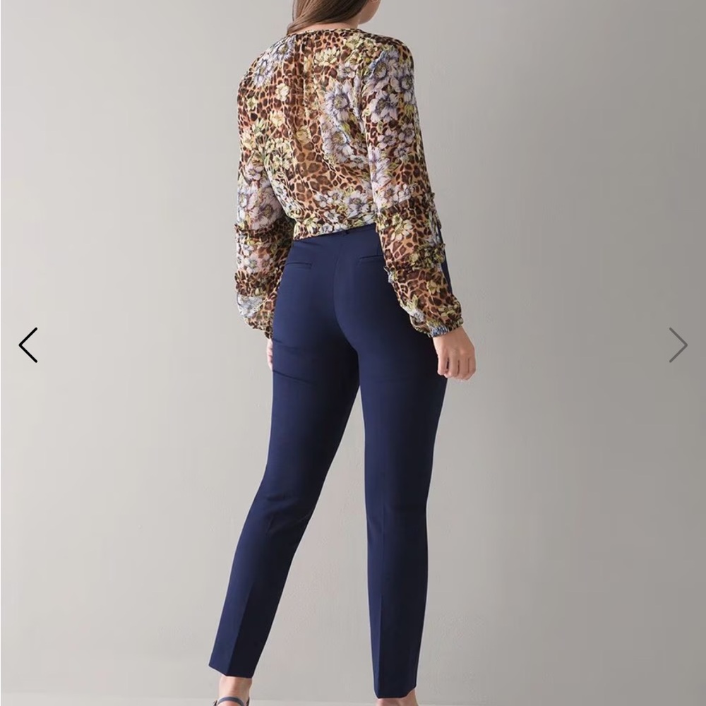 Leopard ruffle blouse - Picture 4 of 6